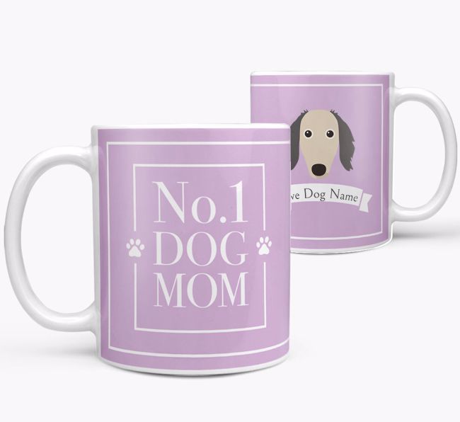 Personalised 'No.1 Mom' Mug from your {breedFullName}